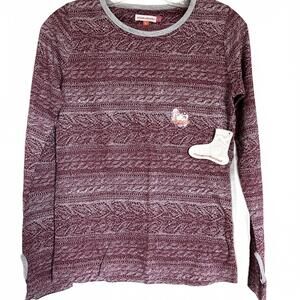 Little Miss Matched long sleeve T-shirt & sleeve wrap